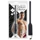 Dilator - black silicone urethra vibrator 8mm