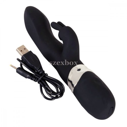 Smile Blacky cordless vibrator with tickle lever