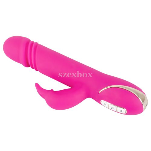 Vibe Couture Rabbit Skater pushing vibrator
