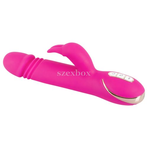 Vibe Couture Rabbit Skater pushing vibrator