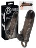 Rebel - vibrációs péniszköpeny (19cm)