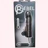 Rebel - vibrációs péniszköpeny (19cm)