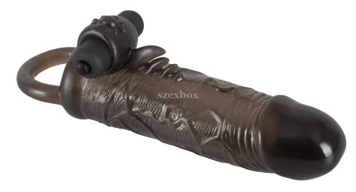 Rebel - vibrációs péniszköpeny (19cm)