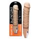 Infinite Desire - 10 rhythm silicone vibrator (natural)