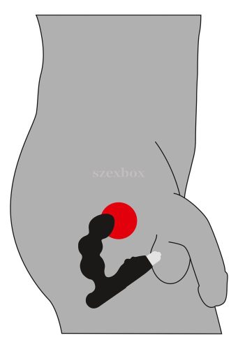 Rebel - spherical prostate vibrator (black)