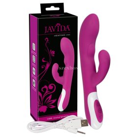 Javida - Rechargeable, heated clitoral vibrator (blackberry)