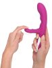 Javida - Rechargeable, heated clitoral vibrator (blackberry)