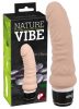 Nature Vibe - silicone vibrator (natural)