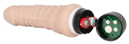 Nature Vibe - silicone vibrator (natural)