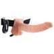Fetish Strap-on 9 wearable vibrating natural dildo