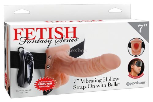 Fetish Strap-On 19cm üreges felcsatolható pénisz