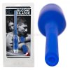 DILATOR - hollow silicone urethra vibrator - blue 7mm