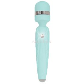   Pillow Talk Cheeky Wand - battery operated vibrator (turquoise)