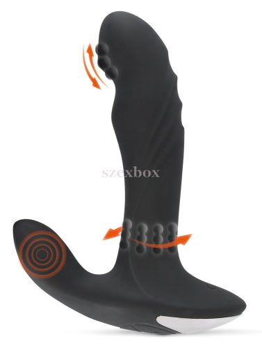 Rebel rotating pearl prostate massager vibrator