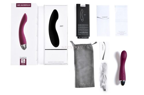 Svakom Amy G-spot vibrator purple