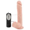 Super lifelike thrust-rotating vibrator w. suction-cup