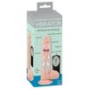 Super lifelike thrust-rotating vibrator w. suction-cup