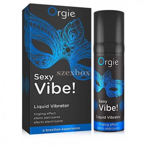 Orgie Sexy Vibe Liquid folyékony vibrátor 15ml