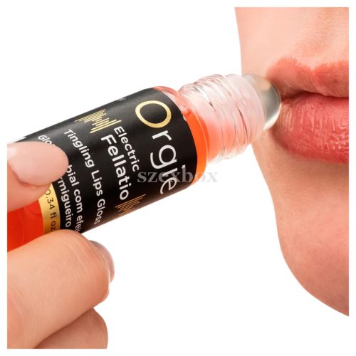 Orgie Electric Fellation lip gloss – tingling pleasure