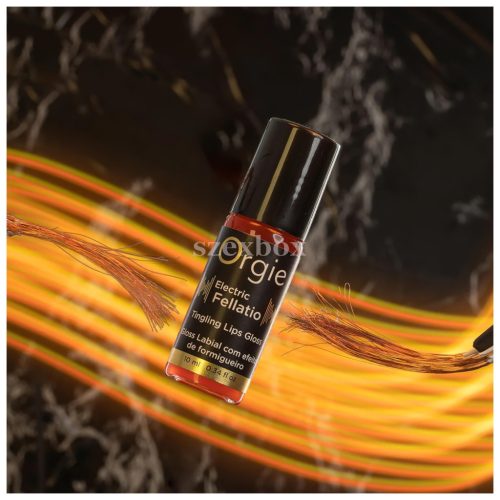 Orgie Electric Fellation lip gloss – tingling pleasure