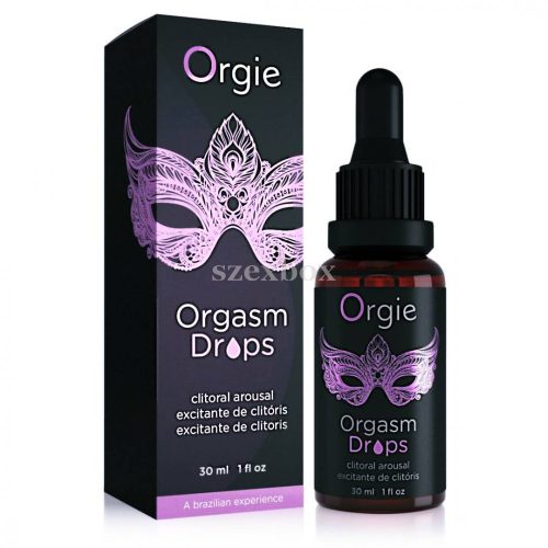 Orgie Orgasm Drops intim stimuláló szérum 30ml