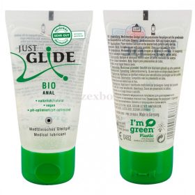 Just Glide Bio ANAL vízbázisú vegán síkosító 50ml