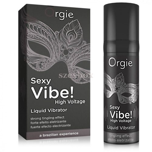 Orgie Sexy Vibe High Voltage folyékony vibrátor 15ml