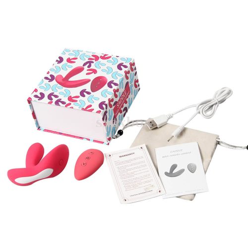 Cotoxo Saddle prostate vibrator red