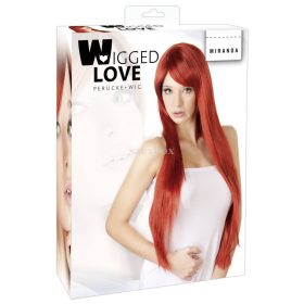 Extra long red wig