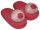 Breast shaped slippers - pink