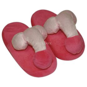 Penis slippers - pink