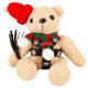 BDSM Christmas Teddy Bear
