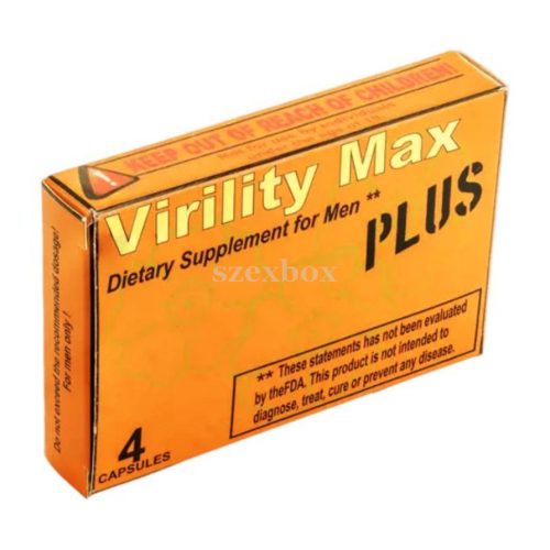 Virility Max Plus erekció erősítő