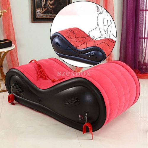 Magic Pillow felfújható szexágy bilincsekkel