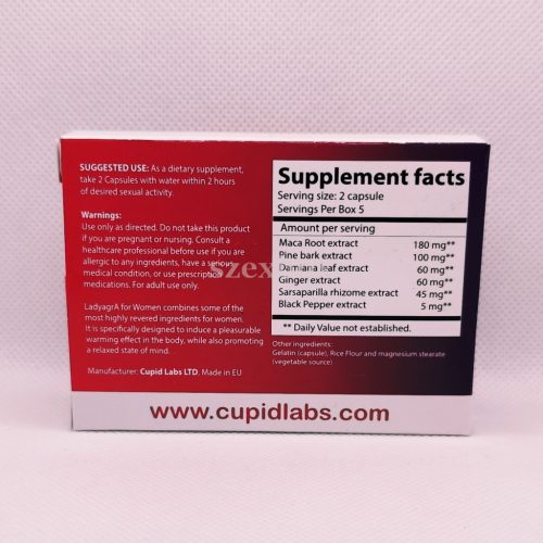 Ladyagra női vágyfokozó kapszula – természetes libidó