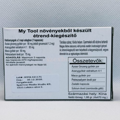 My Tool erekció növelő kapszula