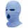 Knitted sucking mask blue