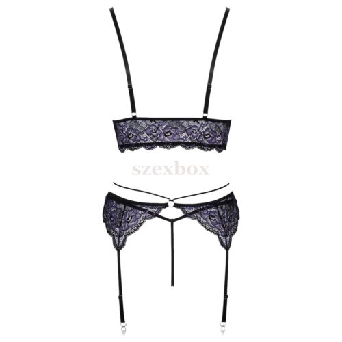 Cottelli 3-piece lace lingerie set