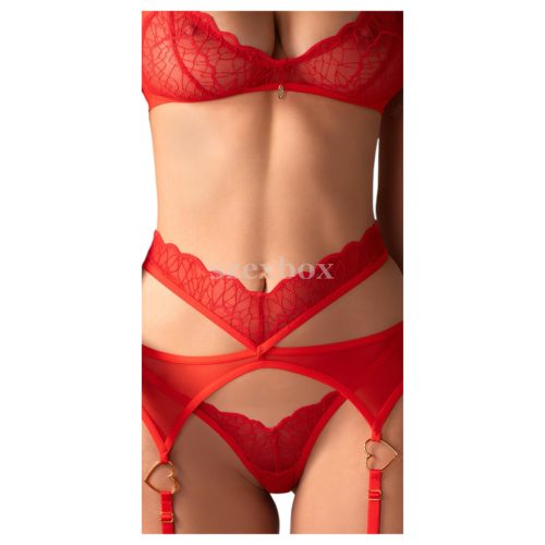 Obsessive Cupide Desir lace bra set