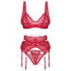 Obsessive Cupide Desir lace bra set