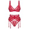 Obsessive Cupide Desir lace bra set