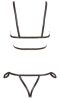 Cottelli Bondage - bikini with shiny straps S