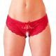Cottelli open front red French underwear
