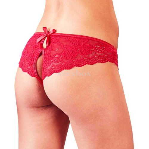 Cottelli nyitott piros francia alsó