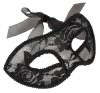 Cottelli - pre-shaped lace eye mask black
