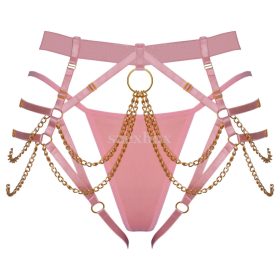 Bad Kitty pink mágikus láncos hám tangával