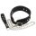 Bad Kitty - Silicone collar with leash (black)