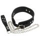 Bad Kitty - Silicone collar with leash (black)