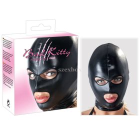 Bad Kitty - shiny mask with eye and mouth openings