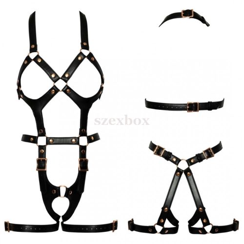 Bad Kitty nyitott testhám body 